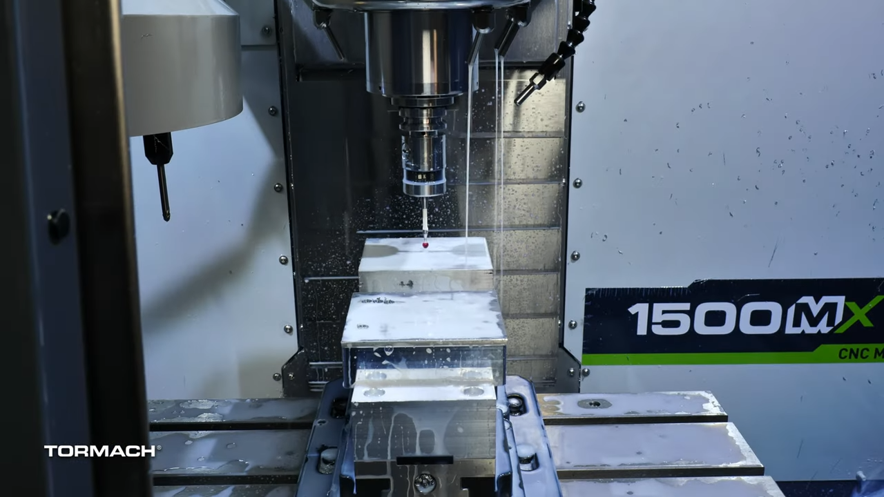 Setting up probing for 1500MX CNC mill and ZA6 industrial Robot